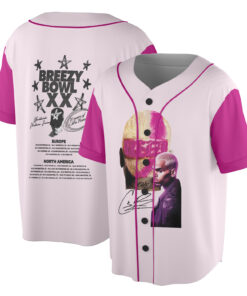 Chris Brown Tour Breezy Bowl XX V2 Vintage Jersey