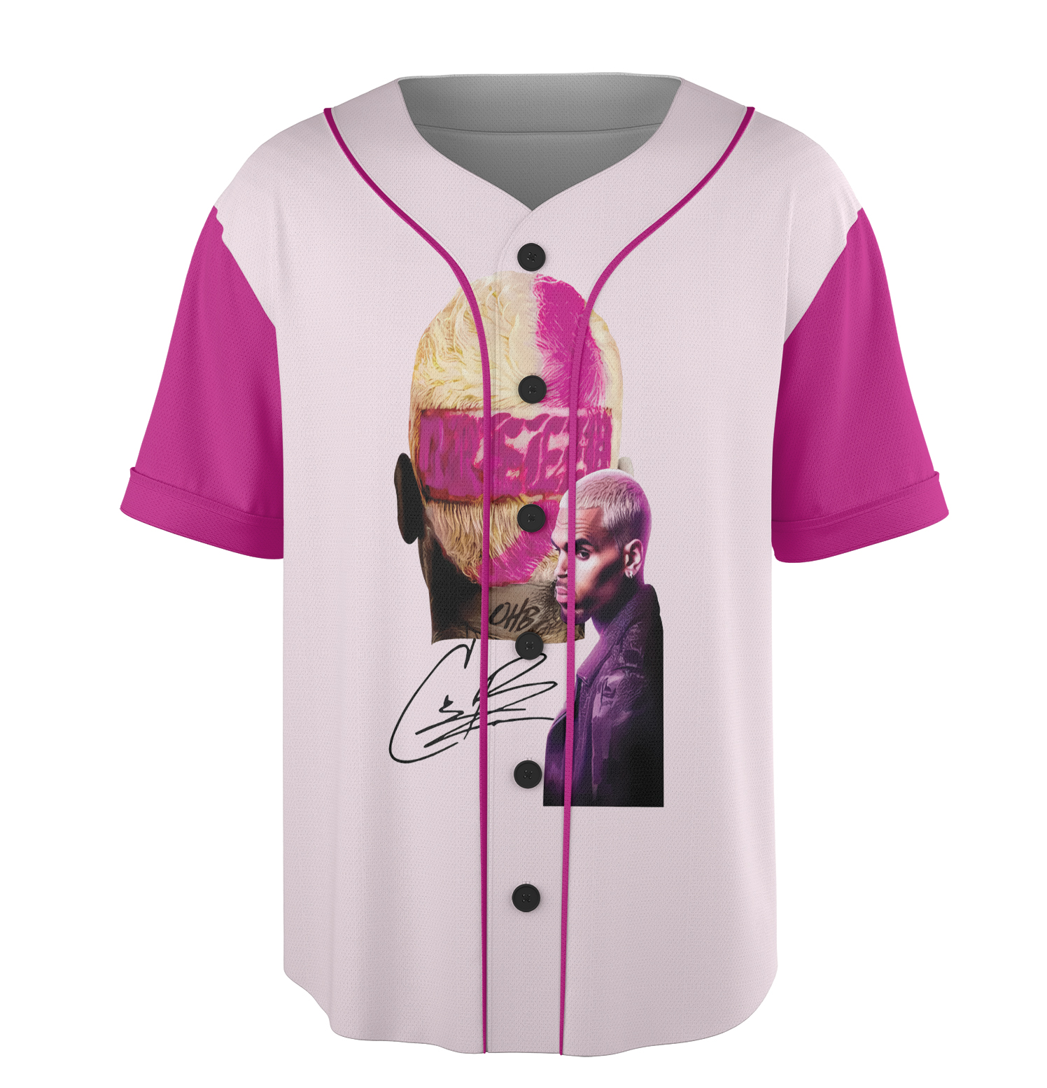 Chris Brown Tour Breezy Bowl XX V2 Vintage Jersey - Image 3
