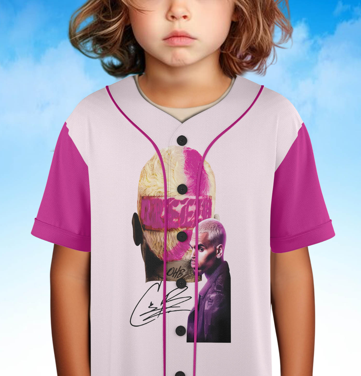 Chris Brown Tour Breezy Bowl XX V2 Vintage Jersey - Image 6