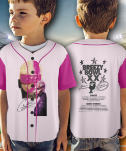 Alternative view of Chris Brown Tour Breezy Bowl XX V2 Vintage Jersey