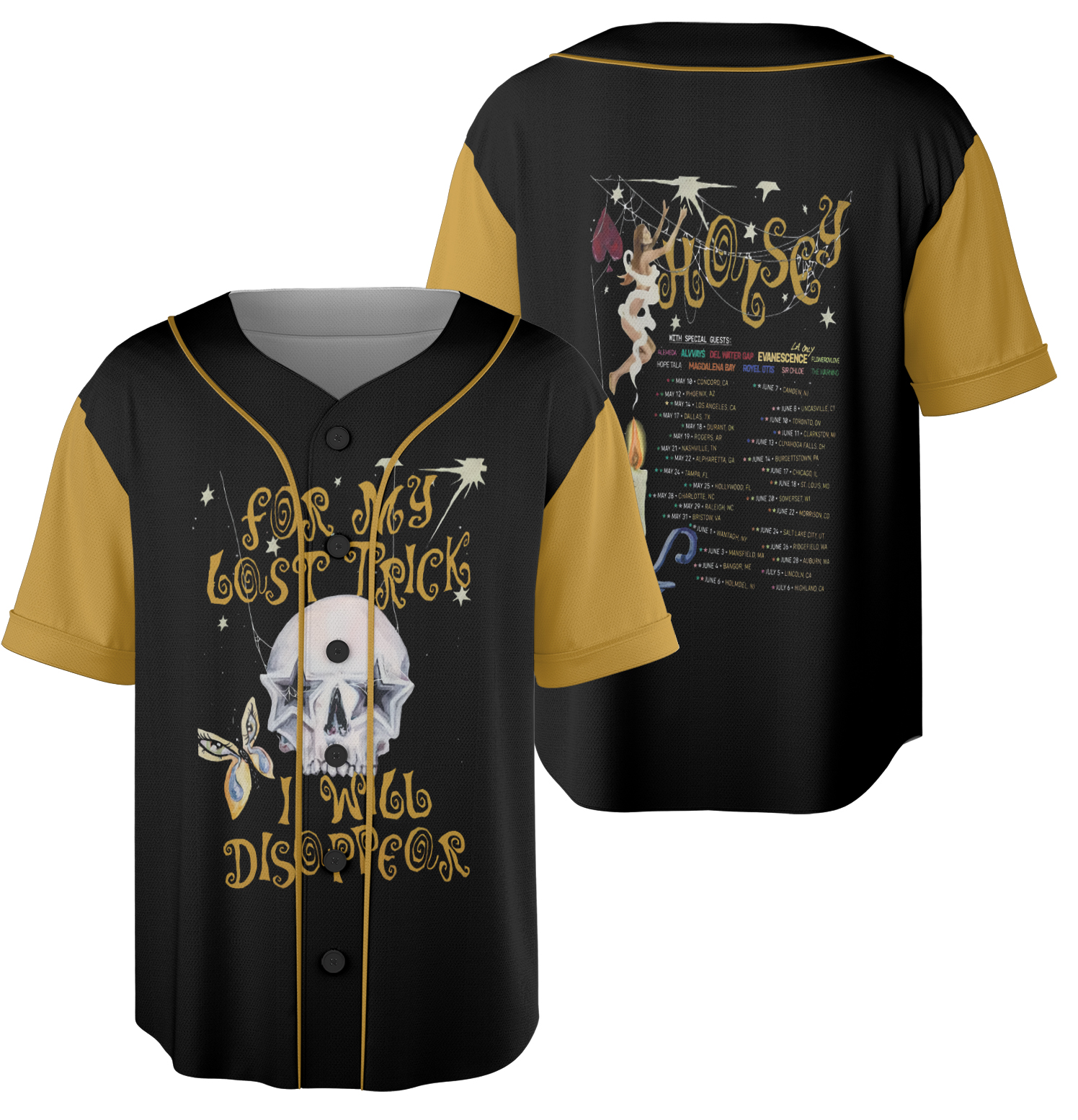 Vintage Halsey Bleached Jersey, Music Tour 2025 Shirt, The Faded Heavyweight Jersey - Image 4