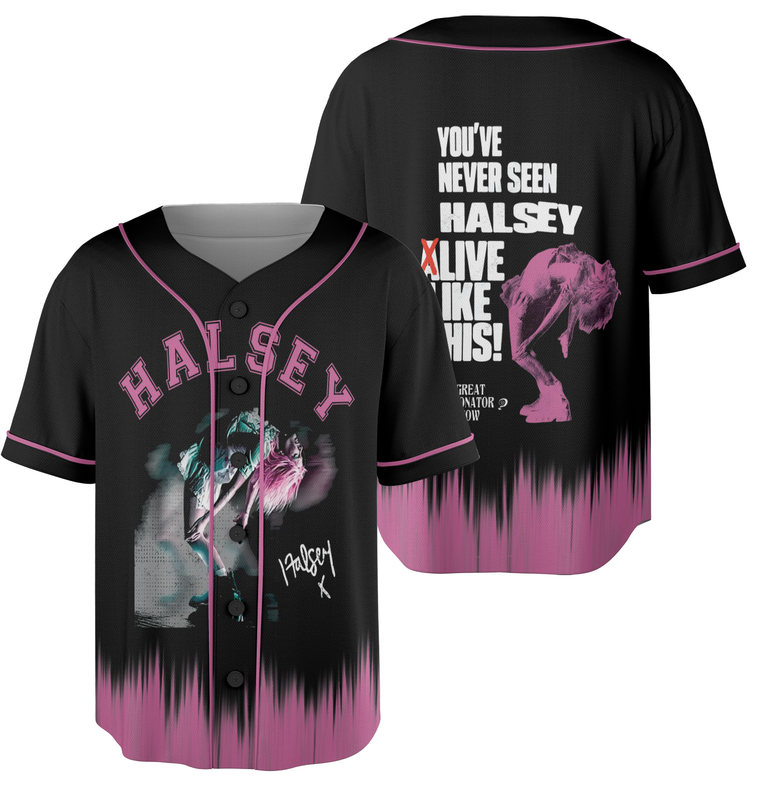 Halsey Album Music Tour 2025 Vintage Jersey, For My Lost Trick