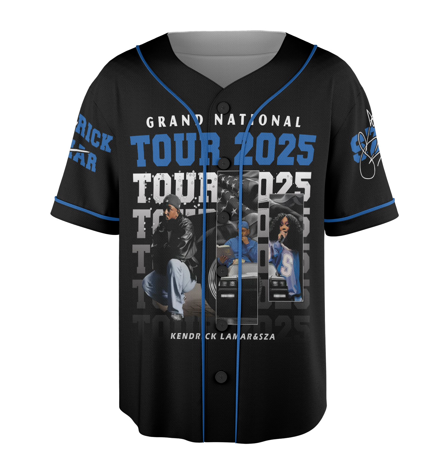 Kendrick Lamar With SZA Tour 2025 Jersey - Image 2