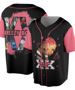 Chris Brown Breezy Bowl Tour 2025 Jersey