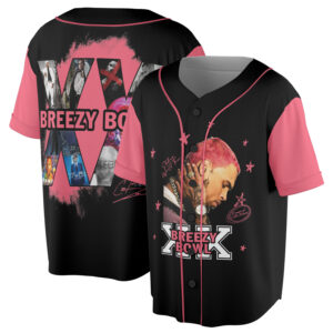 Chris Brown Breezy Bowl Tour 2025 Jersey
