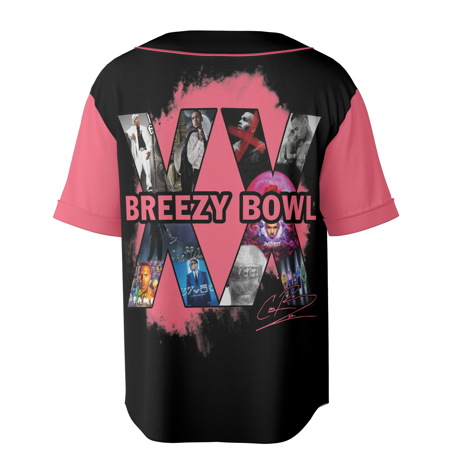 Chris Brown Breezy Bowl Tour 2025 Jersey - Image 4