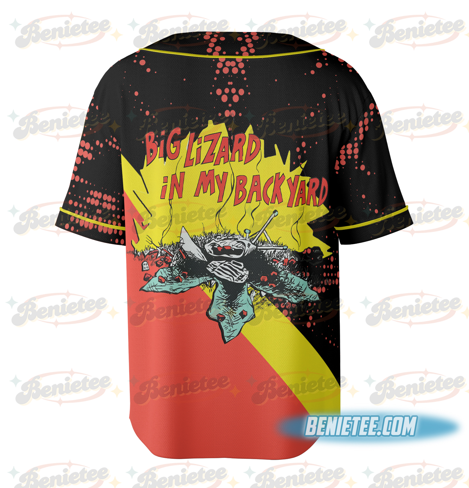 Rare! The Dead Milkmen Big Lizard Jersey - Image 4