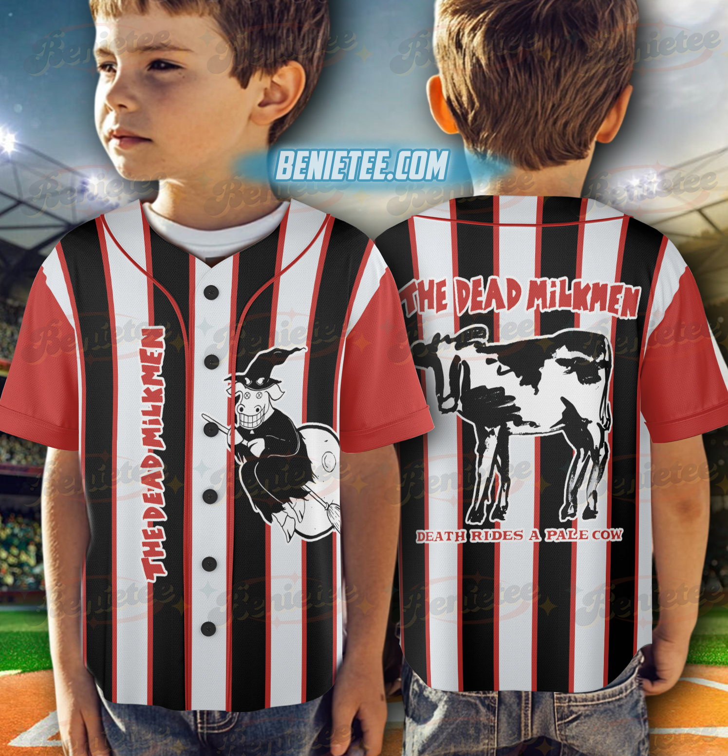 Reprinted The Dead Milkmen Beelzebubba Jersey - Image 6