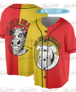 The Dead Milkmen Music Band Tour Baseball Jersey