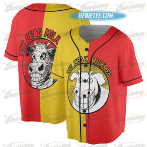 The Dead Milkmen Music Band Tour Baseball Jersey