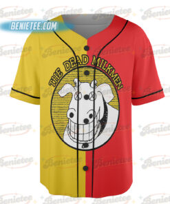 Alternative view of The Dead Milkmen Music Band Tour Baseball Jersey