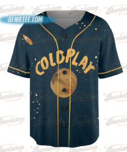 Alternative view of Band Coldplay Parachutes Album Music Band Tour Jersey