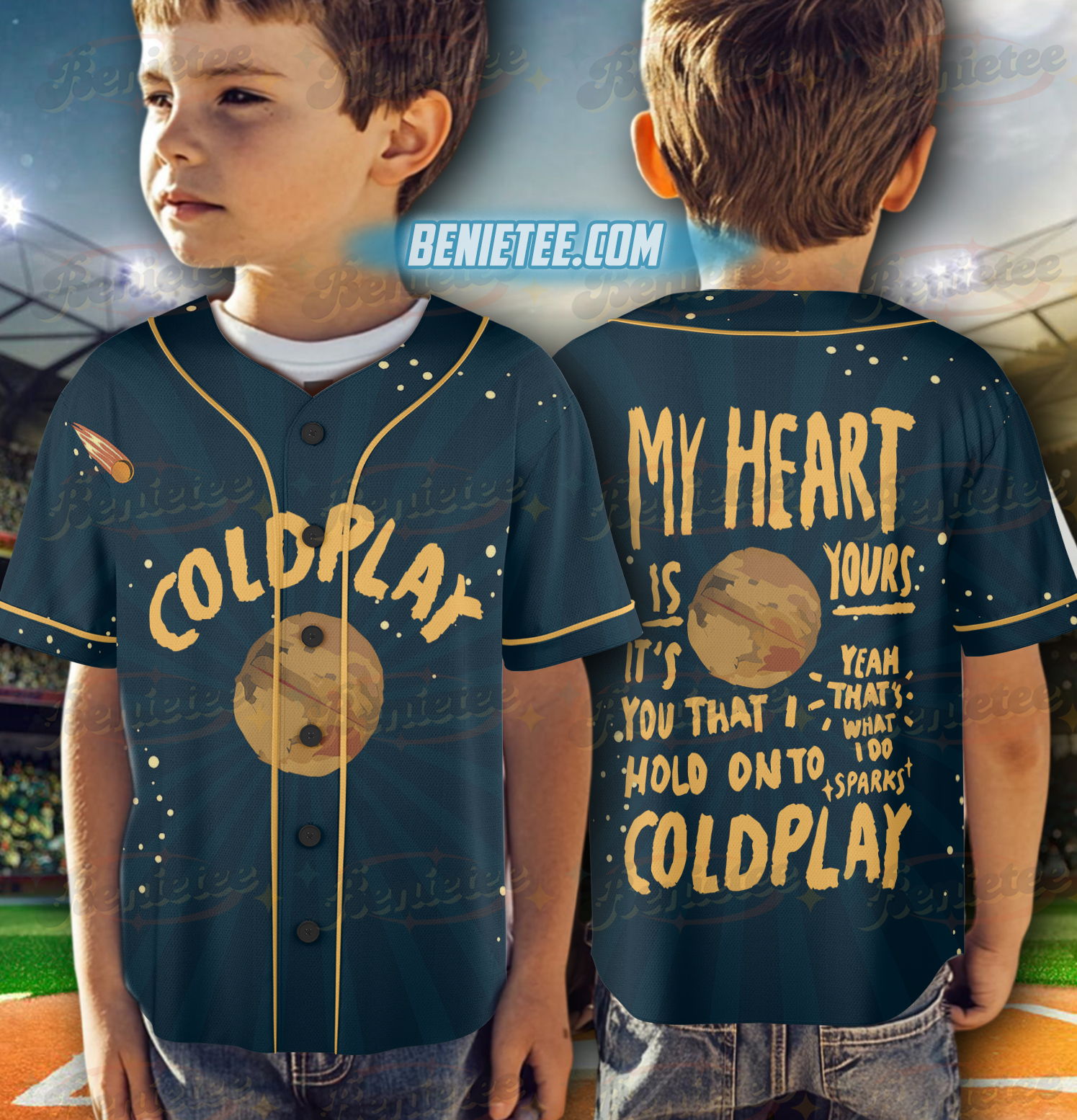 Band Coldplay Parachutes Album Music Band Tour Jersey - Image 6