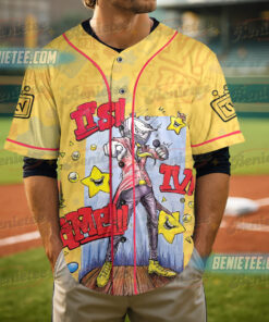 Alternative view of DELTARUNE : Mr. (Ant) Tenna's TV TIME!! Retro Baseball Jersey