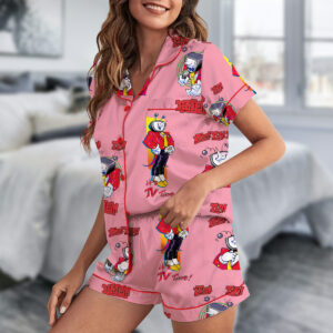 Tenna Deltarune Pajamas Set Short, Tenna: Its TV Time Pajamas, Deltarune Inspired Tee, Deltarune Tenna Tshirt