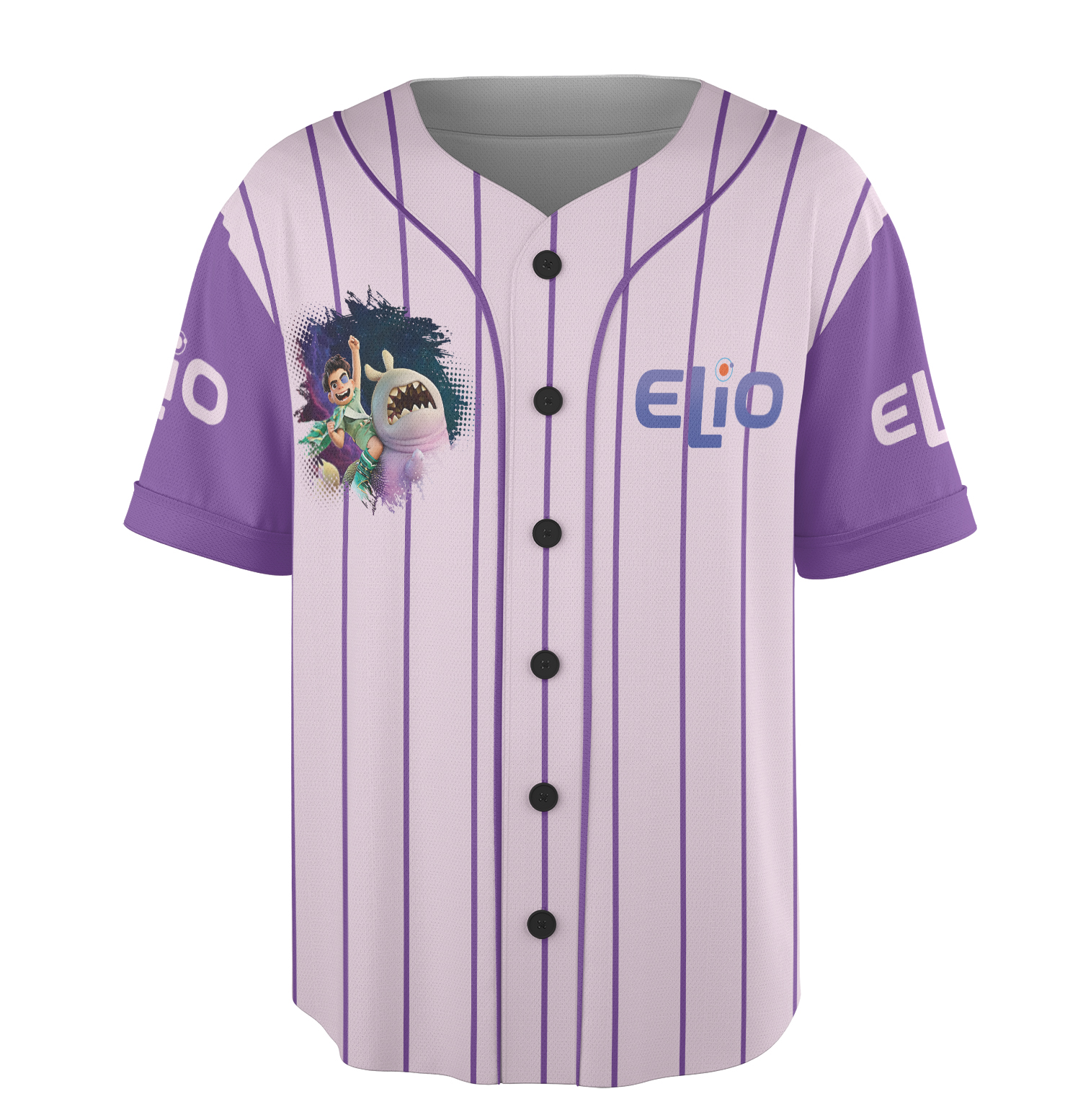 Custom Disney Pixar Elio Baseball Jersey - Image 2