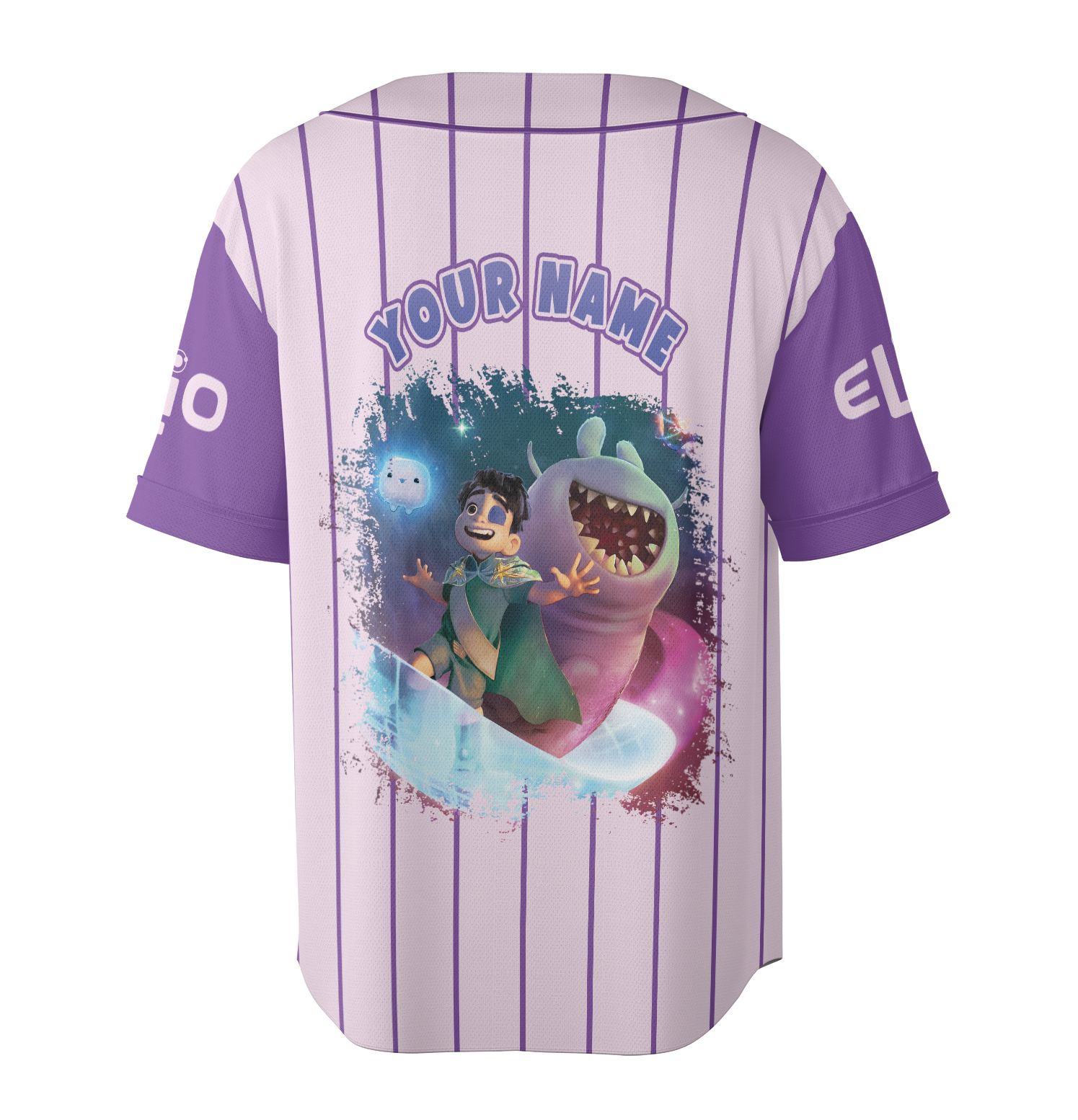 Custom Disney Pixar Elio Baseball Jersey - Image 4