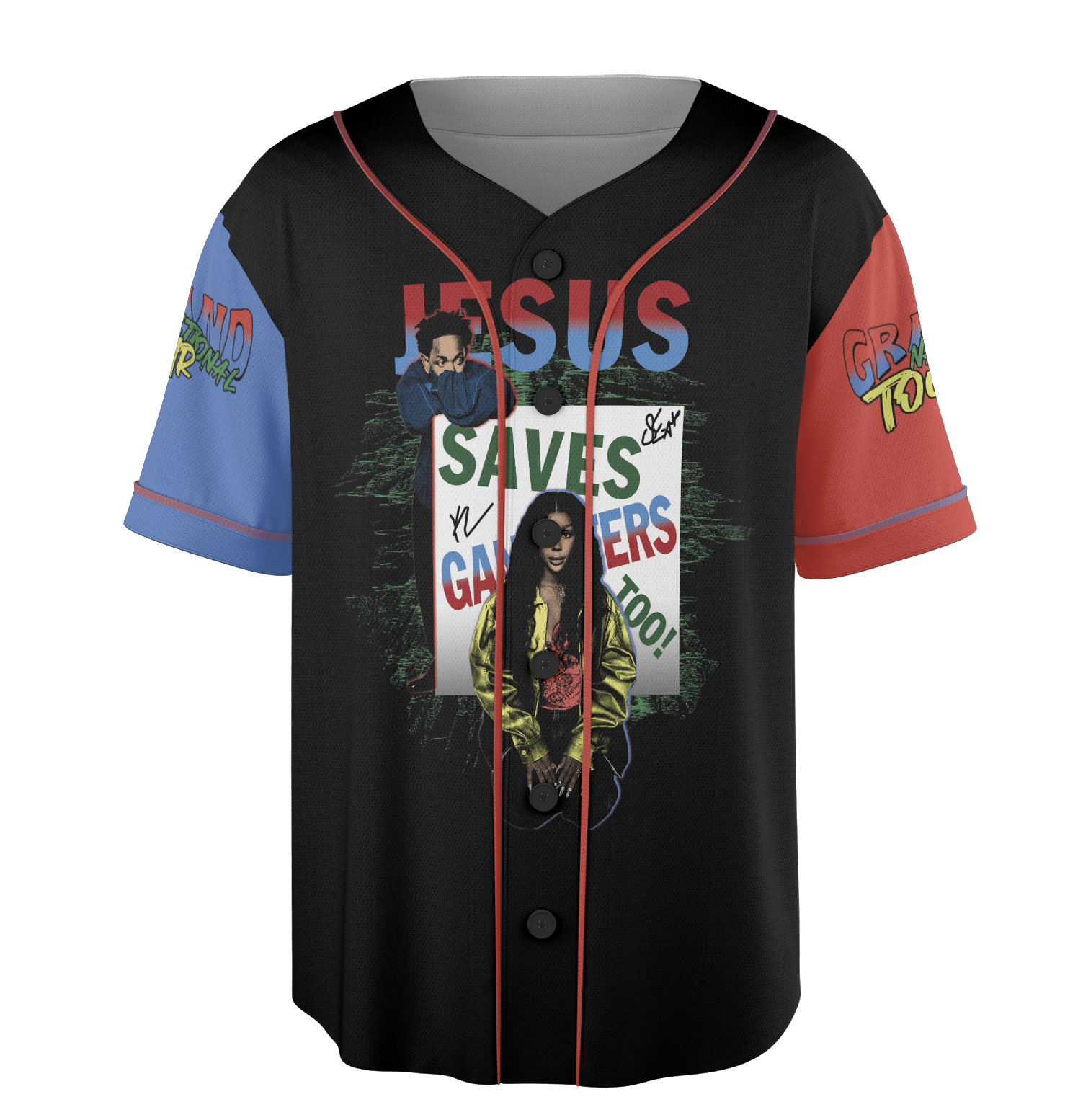 Limited Rapper Kendrick Lamar With SZA Jersey - Image 3