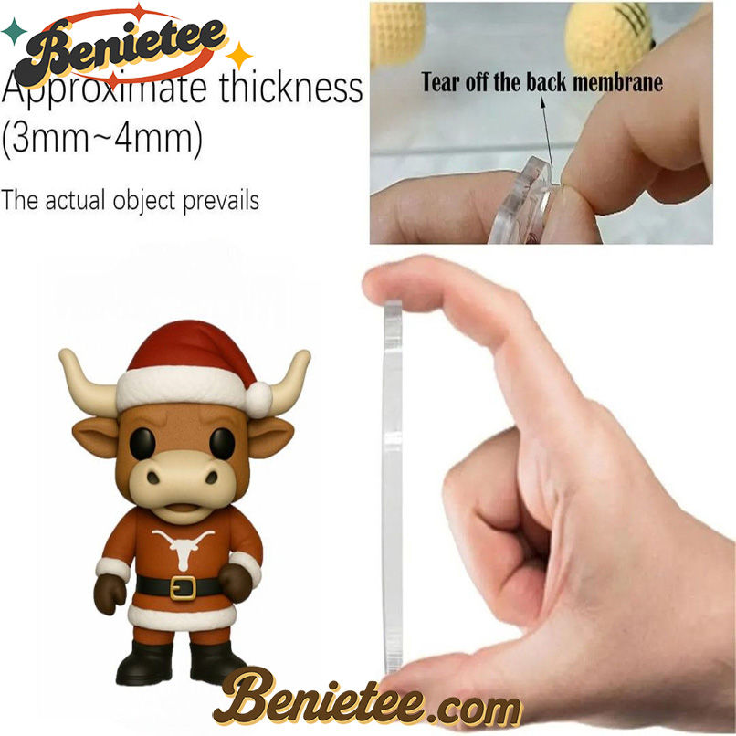 Hook 'em Holidays Premium Advent Calendar 2025 CHRISTMAS GIFT, CHRISTMAS IDEA, Christmas Countdown Advent Calendar Gift Box with 24 Acrylic Ornaments - Image 3