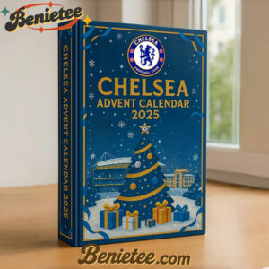 TOP Chelsea Advent Calendar 2025, Christmas Countdown Advent Calendar Gift Box with 24 Acrylic Ornaments