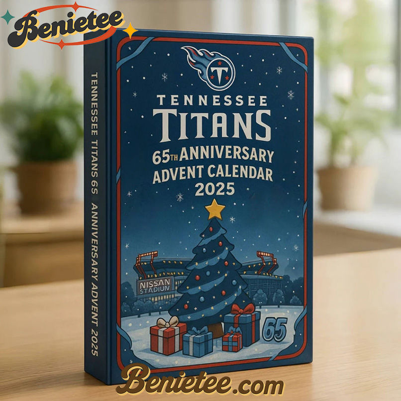 Tennessee Titans Advent Calendar 2025 66th Anniversary Christmas Gift, Christmas Idea, Christmas Countdown Advent Calendar Gift Box with 24 Acrylic Ornaments - Image 2