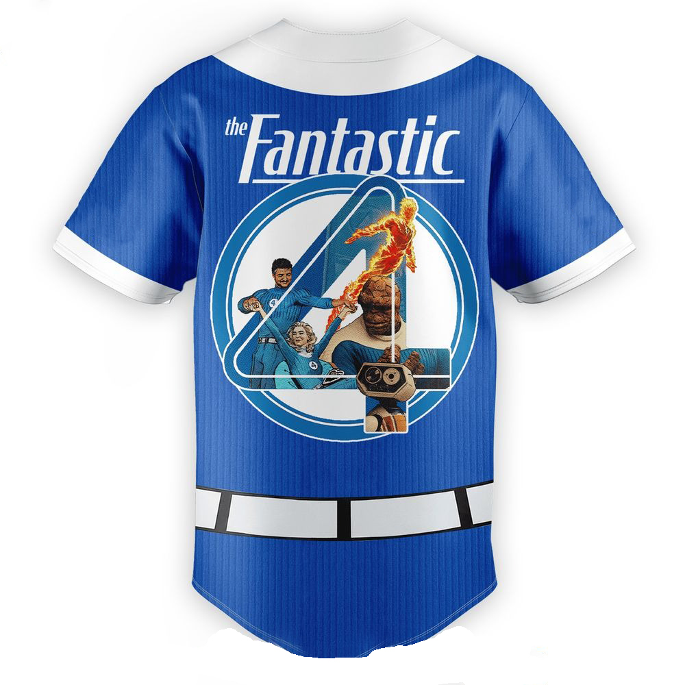 The Fantastic 4 Baseball Jersey, Movie - Image 3