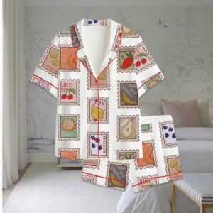 The Fruit Of The Spirit Satin Pajama Set