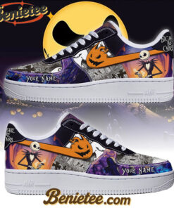 The Nightmare Before Christmas x Halloween Air Low-Top Sneakers Shoes For Men And Women