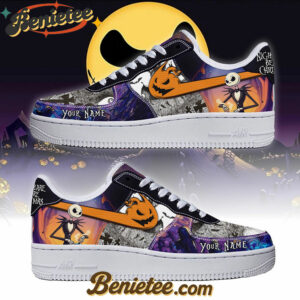 The Nightmare Before Christmas x Halloween Air Low-Top Sneakers Shoes For Men And Women