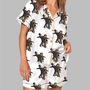 The Punch Print Pajama Set