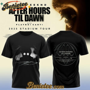 The Weeknd After Hours Till Dawn Tour 2025 TShirts, Custom The Weeknd For Fans, After Hours Till Dawn Tour Gift For Fan