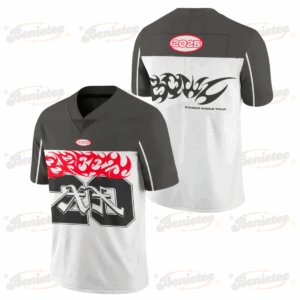 Breezy Bowl XX Chris Brown 2025 World Tour Limited Edition Football Jersey