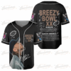 Chris Brown Breezy Bowl XX Baseball Jersey, Chris Brown 2025 Tour Shirt, Breezy Bowl 2025 Jersey