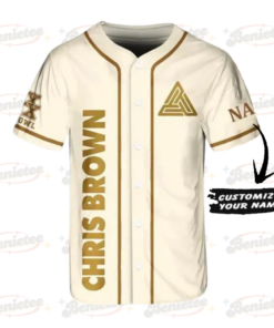 Alternative view of Personalized Breezy Bowl XX 2025 Shirt, Chris Brown Tour Jersey, Chris Brown Breezy Bowl Baseball Jersey