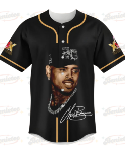 Alternative view of Chris Brown Music Tour 2025 Shirt, Chris Brown Tour Jersey, Chris Brown Breezy Bowl Baseball Jersey