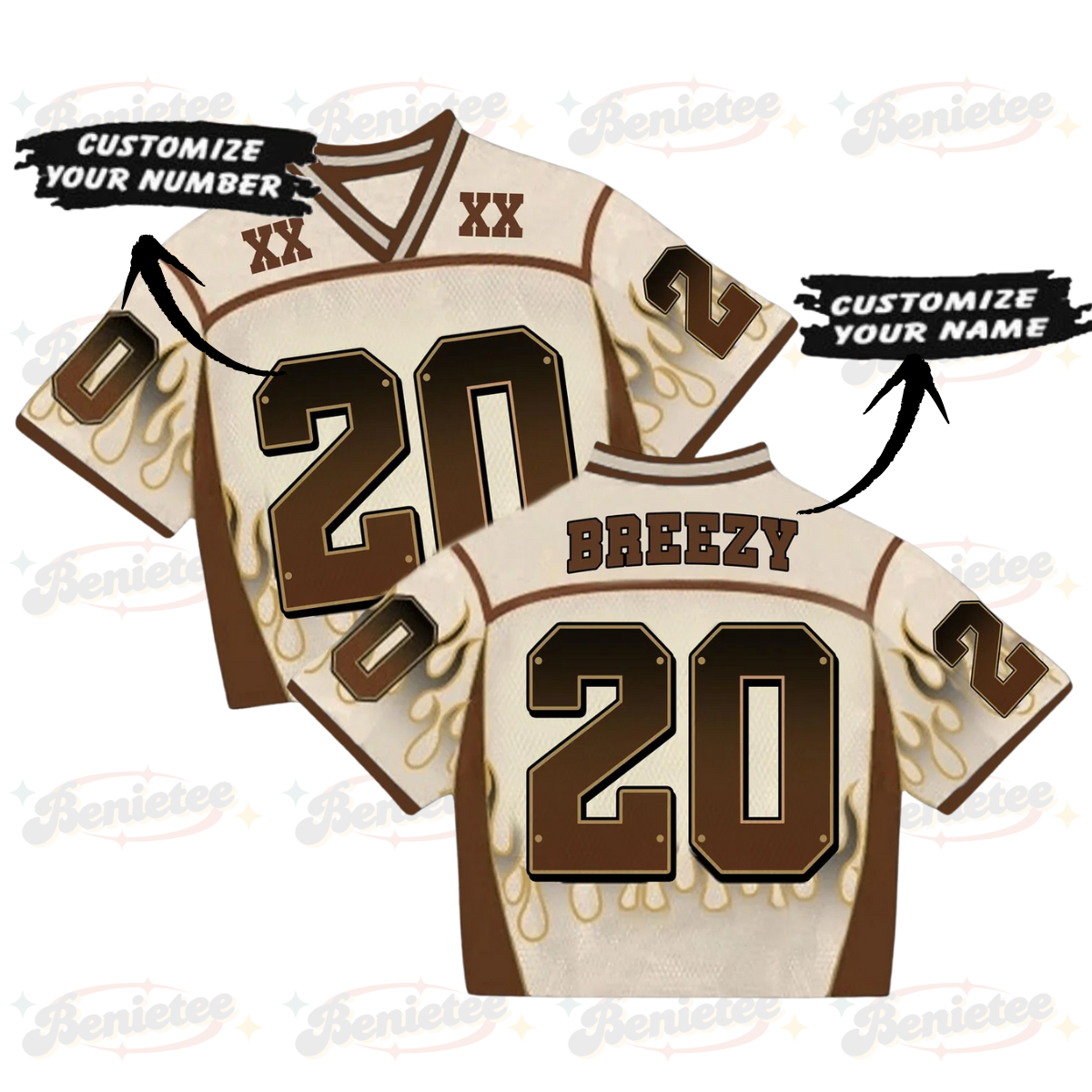Custom Chris Brown Croptop Mesh Football, Breezy Bowl Tour 2025 Croptop Mesh Football - Image 2