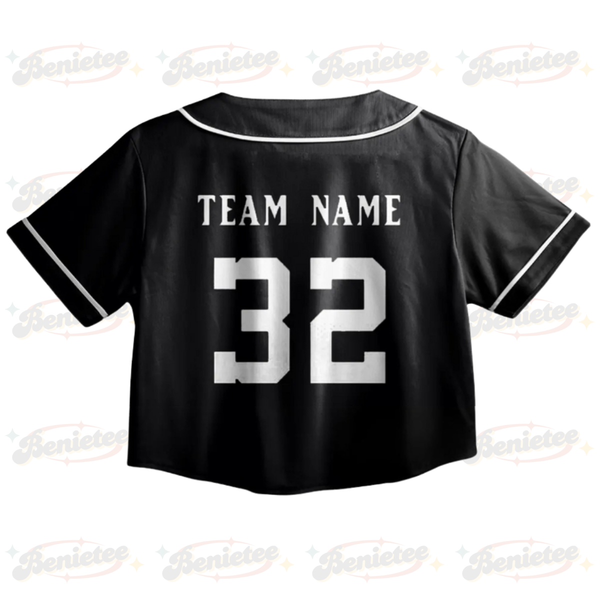 Personalized Chris Brown Breezy Bowl XX Croptop Baseball Jersey, Chris Brown 2025 Tour Croptop Baseball Jersey - Image 3