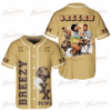 Chris Brown Breezy Bowl XX Baseball Shirt, Chris Brown Music Tour 2025 Baseball Jersey