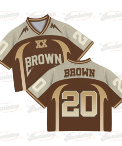 Custom Chris Brown Croptop Mesh Football, Breezy Bowl Tour 2025 Croptop Mesh Football