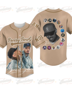 Personalized Chris Brown Breezy Bowl XX Tour 2025 Jersey, Chris Brown Breezy Bowl