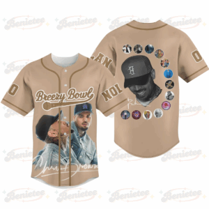 Personalized Chris Brown Breezy Bowl XX Tour 2025 Jersey, Chris Brown Breezy Bowl