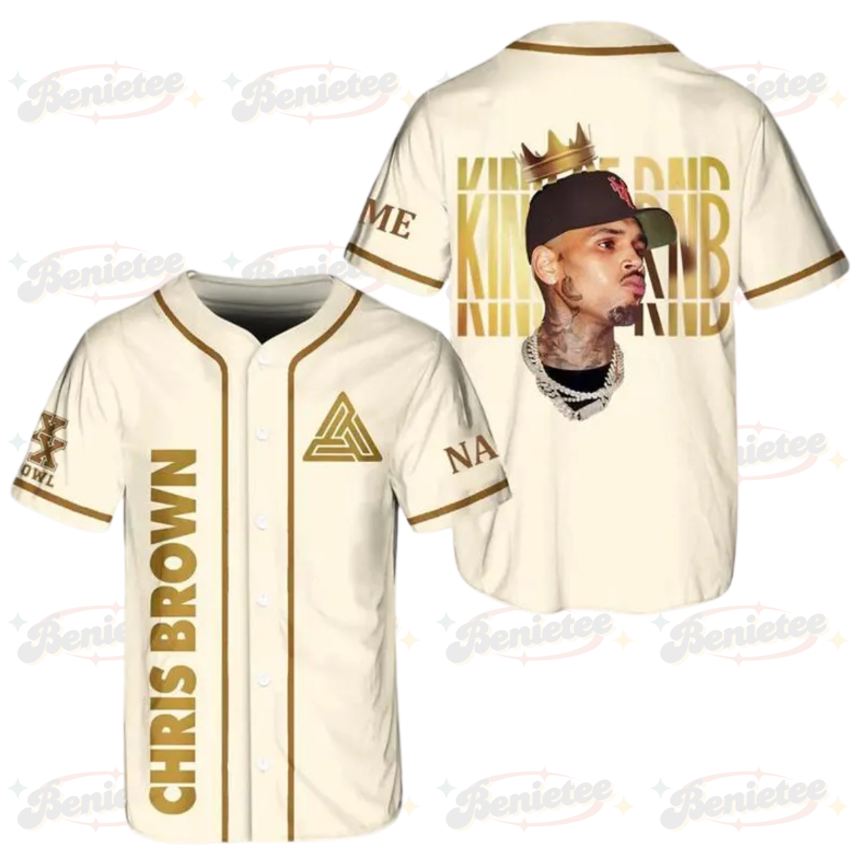 Personalized Breezy Bowl XX 2025 Shirt, Chris Brown Tour Jersey, Chris Brown Breezy Bowl Baseball Jersey