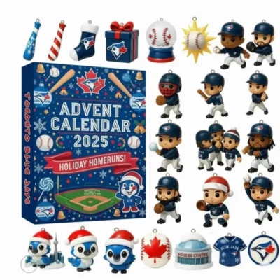 Toronto Blue Jays Holiday Home Runs Advent Calendar 2025