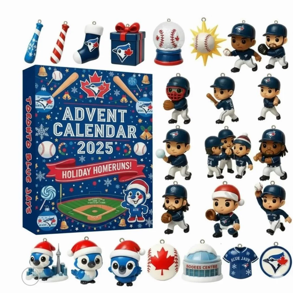 Toronto Blue Jays Holiday Home Runs Advent Calendar 2025