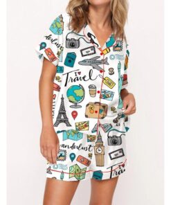 Travel Pajama Set For Women