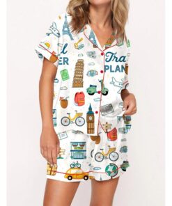 Travel Planner Pajama Set