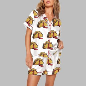 Trump TACO He Always Chickens Out Political Humor Pajama Set