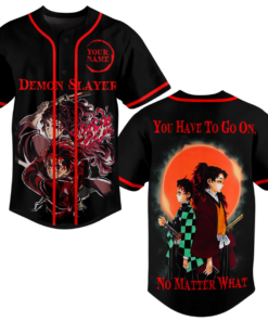 Comfimerch Demon Slayer Baseball Jersey For Fans