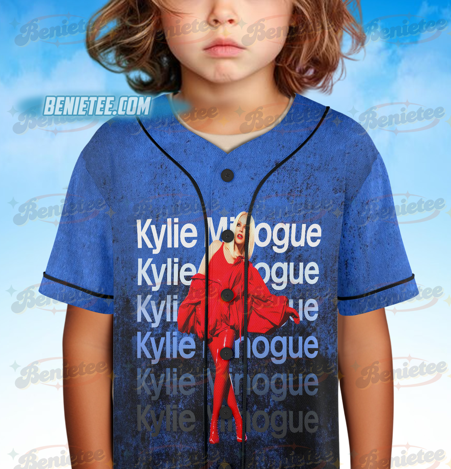 2025 Kylie Minogue Tension World Tour Baseball Jersey - Image 3