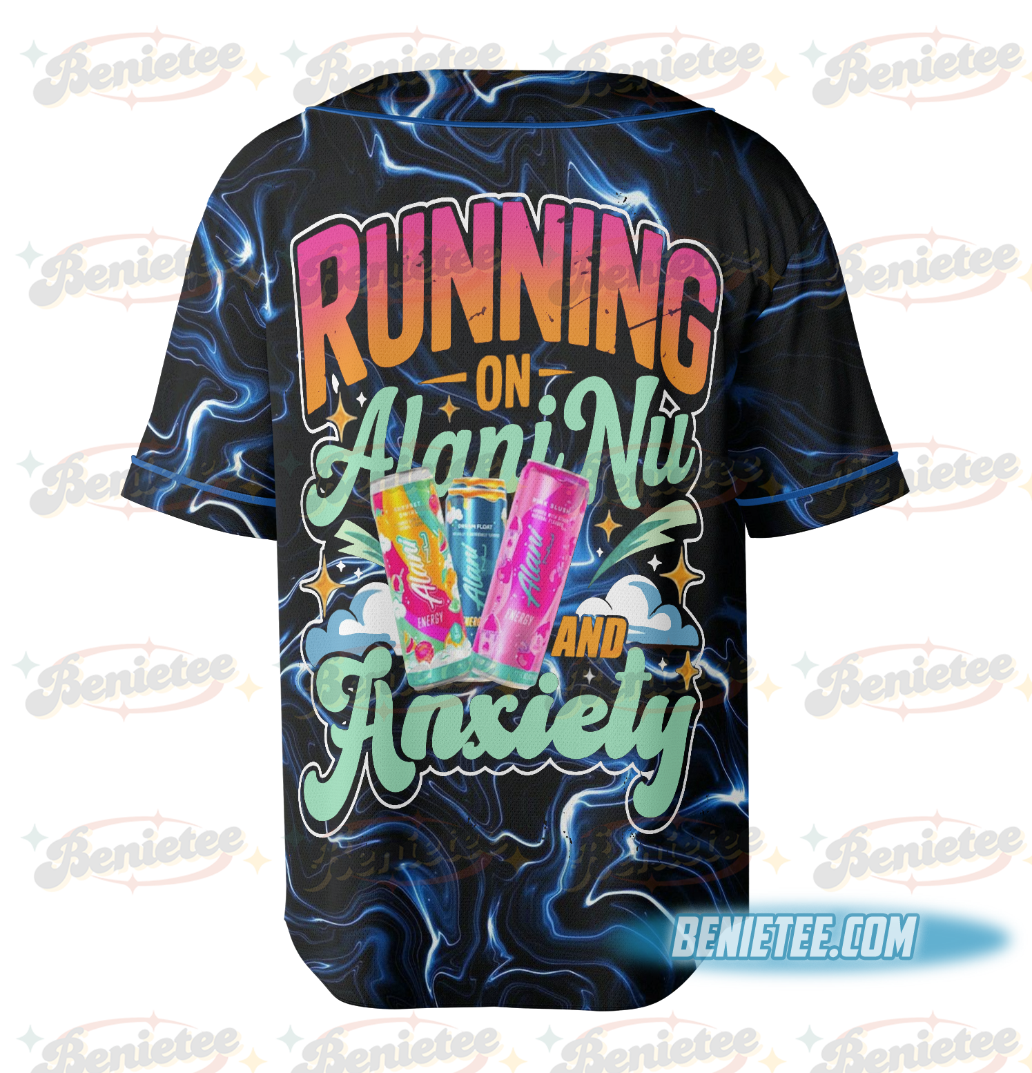 Coquette Bow Summer Drink Jersey, Alani Nu Energy Drink Graphic Tee, Fourth of July Soda T-shirt - Image 5